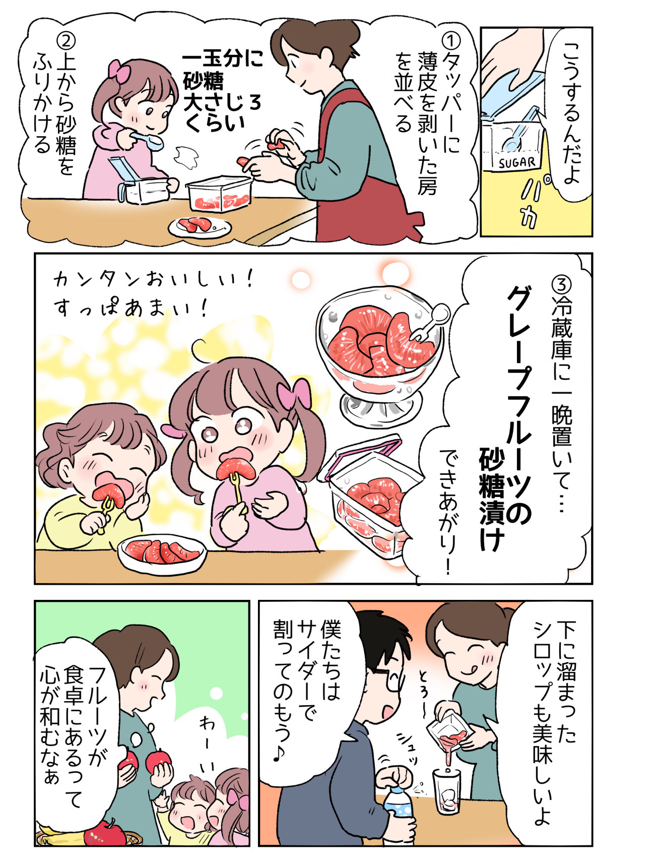 グレープフルーツ 美味しい 食べ 方